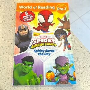 Scholastic world of reading pre-1 spidey saves the day